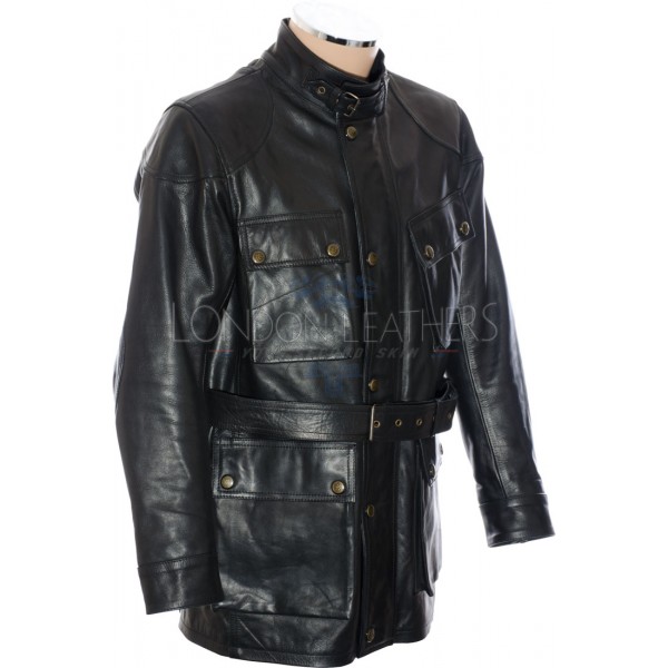 RTX Trialmaster Vintage Black Leather Jacket RTX Trialmaster Vintage Black Leather Jacket